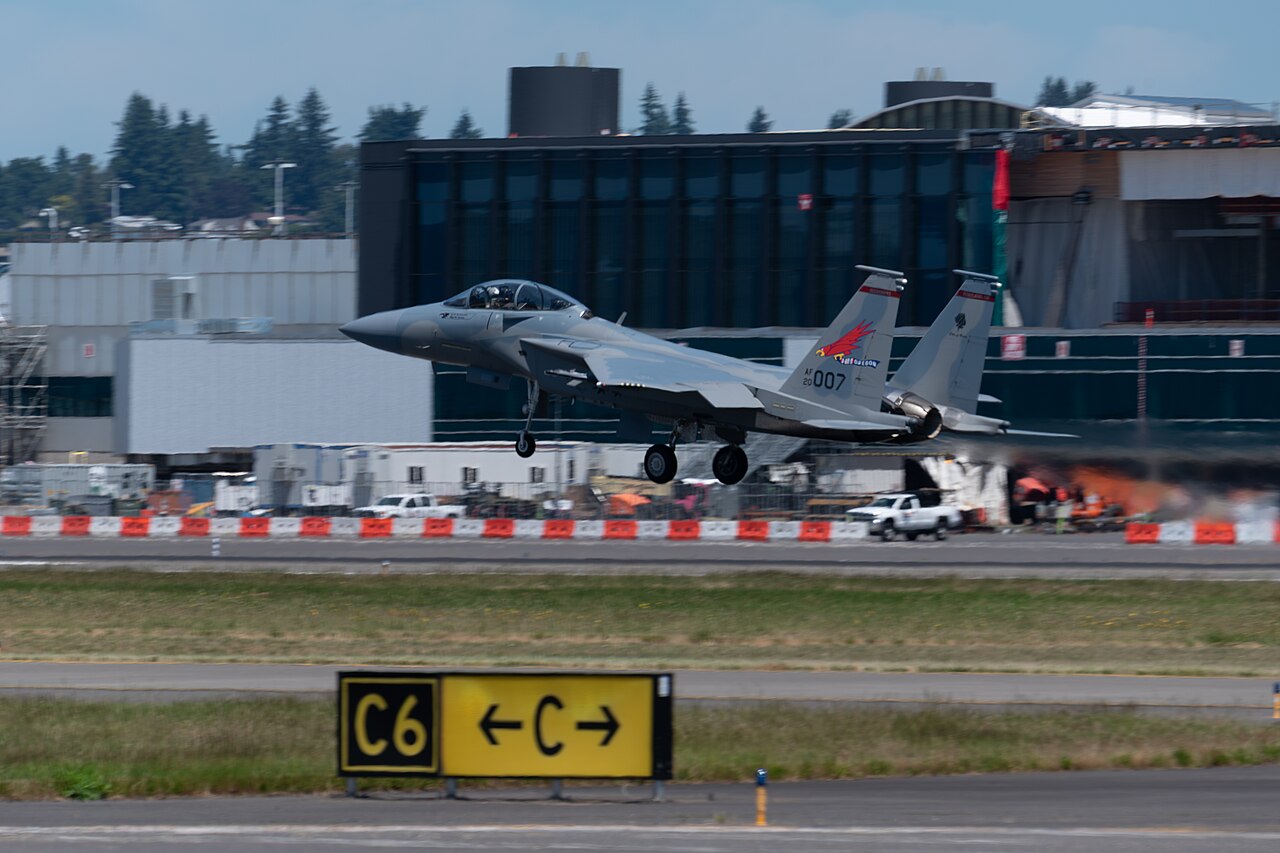 Air Force Books 22 F-15EX Fighters From Boeing for $2.38B Before Reconciliation Money Expired