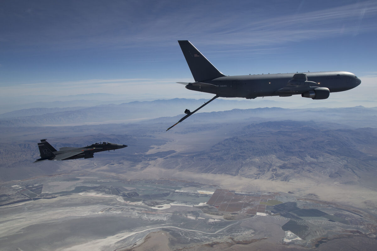GAO: Air Force Tanker Fleet Missed Readiness Targets for 6 Straight Years as KC-46 RVS Fix Slips to 2028