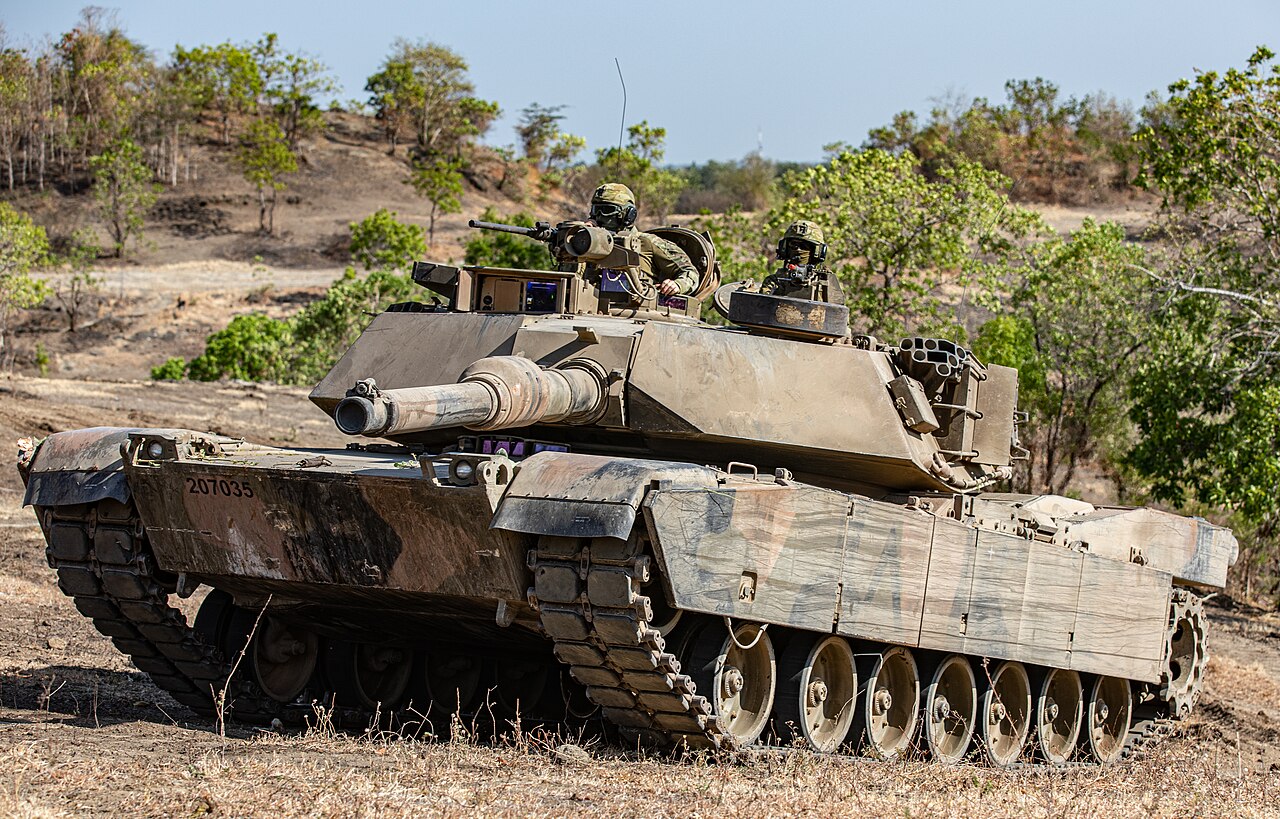M1 Abrams main battle tank