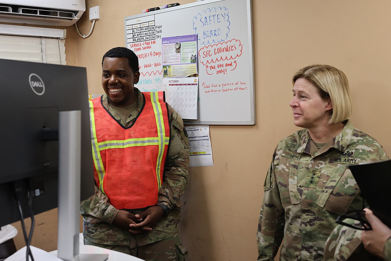 Army AI command and control center