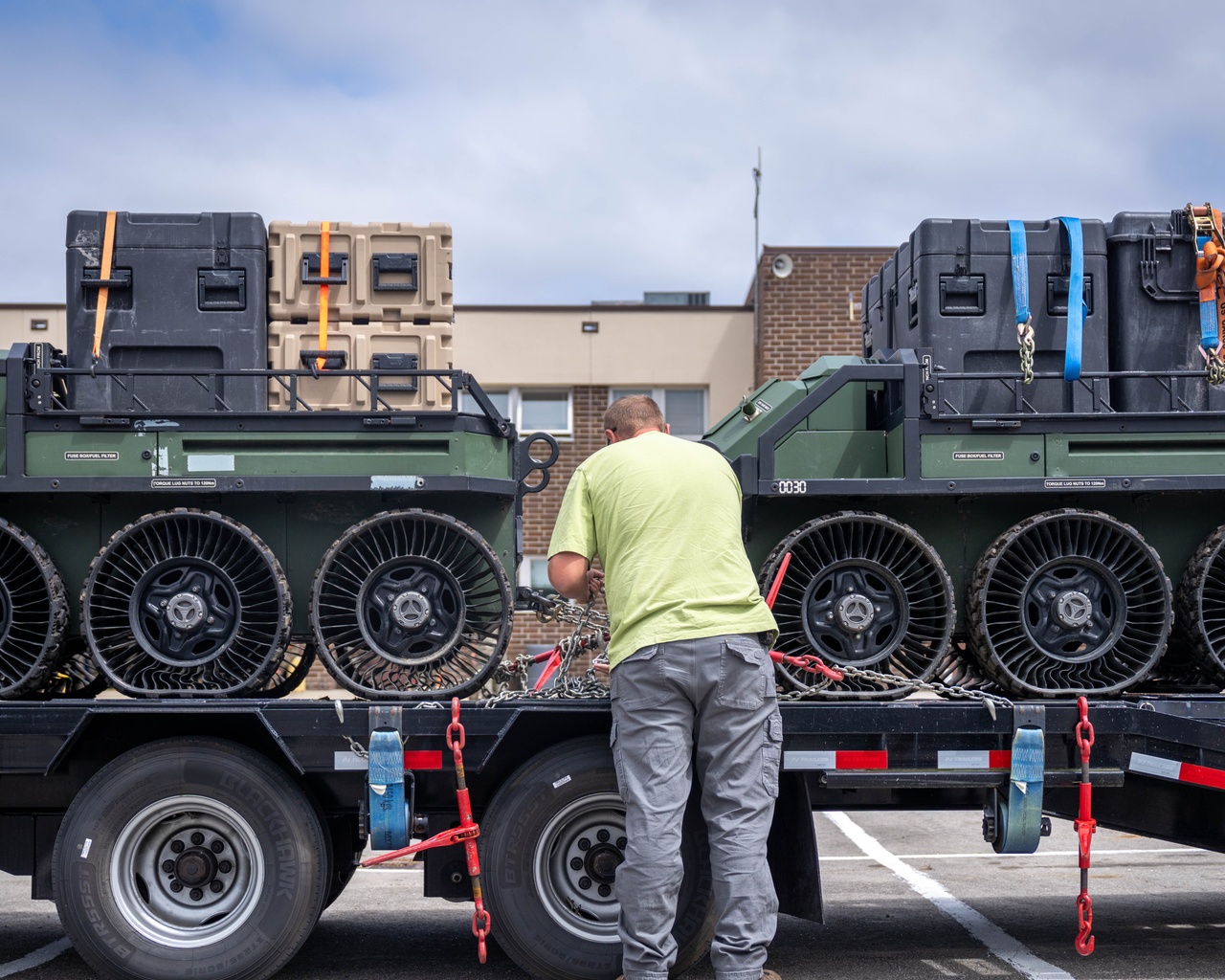 Marine Corps Books $20M Production Run of Autonomous Resupply Robots From Overland AI