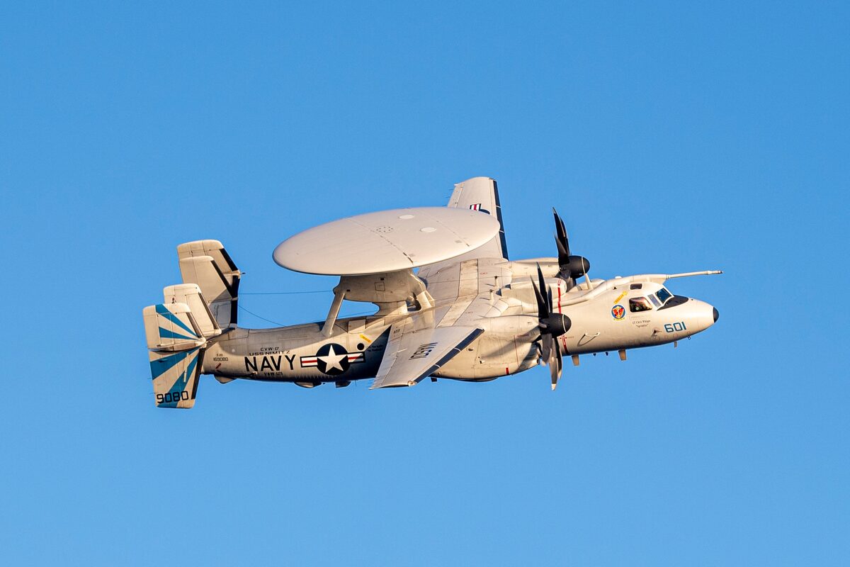$1.2B Undefinitized Award Adds Three E-2D Hawkeyes as Navy Multiyear Runs Out