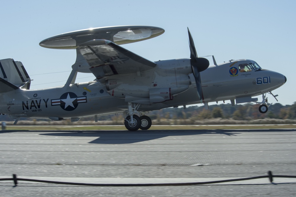 Navy Pays Northrop $21M to Bolt NATO-Standard Anti-Jam Radios Onto the E-2D Hawkeye Fleet