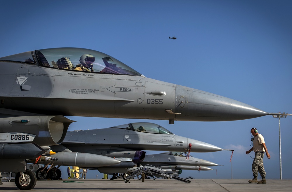 Northrop's F-16 Jamming Suite Tops $1.9 Billion After Combat Debut Over the Middle East