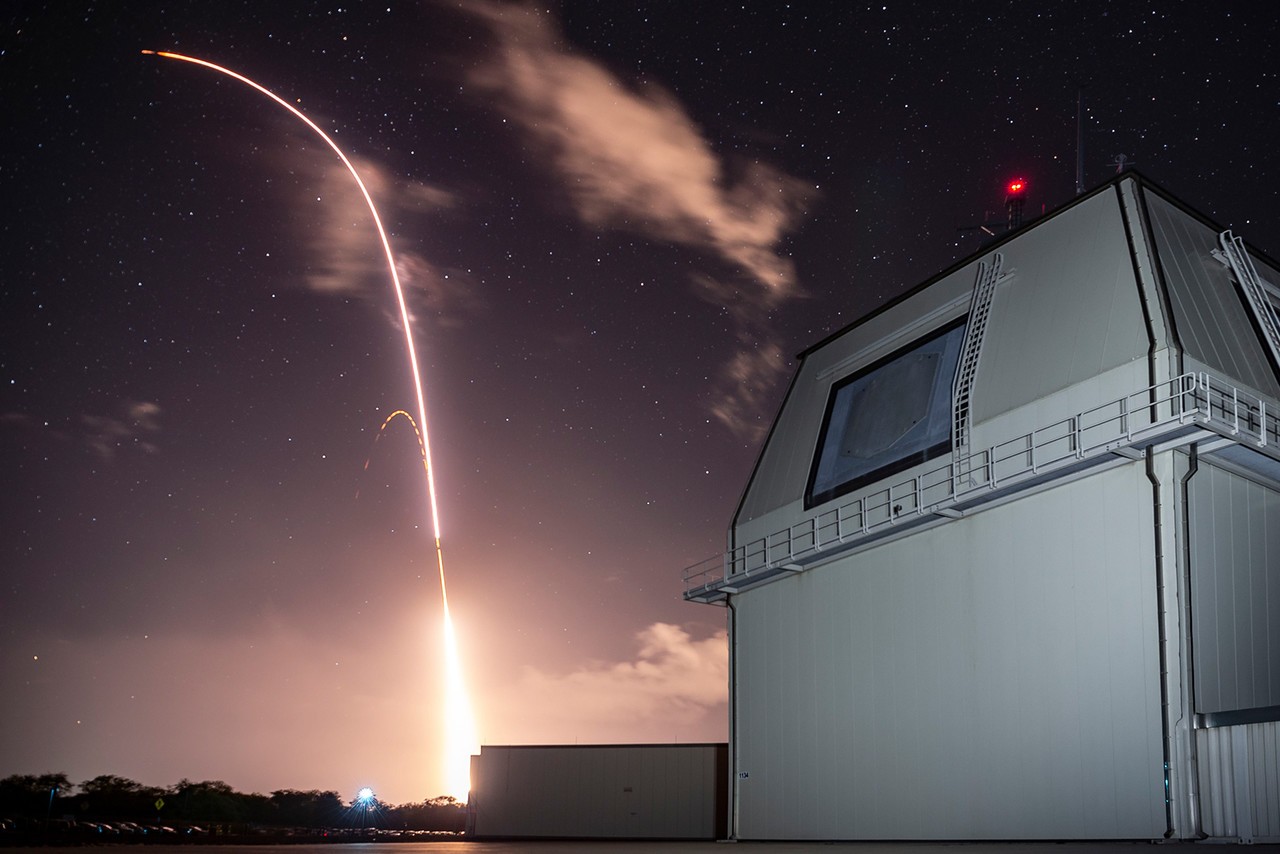 SM-3 missile interceptor
