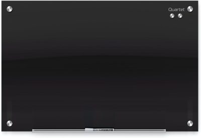 Quartet Infinity Glass Board 48x36, Black