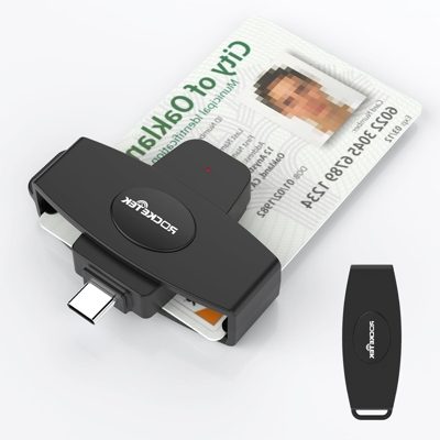 USB-C DoD CAC Smart Card Reader